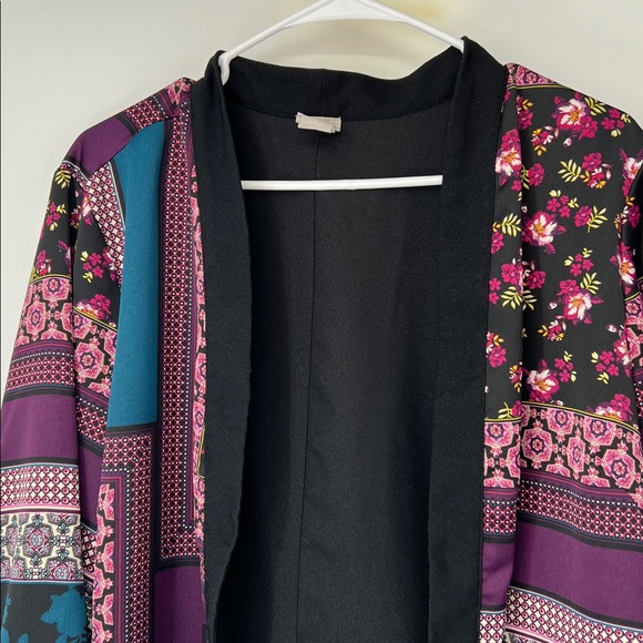 Chicos women’s open front Cardigan sweater size 12/14 - Picture 3 of 8